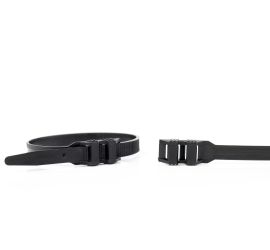 Bridas de plástico - GTN Brida de cinturón - Poliamida 12 - Negro - 300x8,6mm - 100 piezas