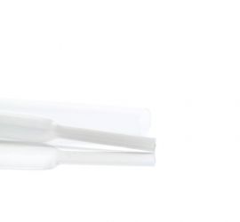 WKK - H-5R(3X) - Tubo termorretráctil de pared fina - 3:1 - Con pegamento - Libre de halógeno - Temperatura de uso de hasta 125 °C - 19.0/6.0 - Transparente - Pieza de longitud - 1,22 metros