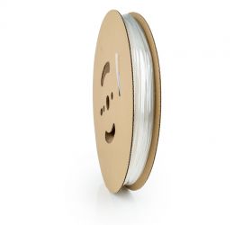 WKK - H-5R(4X) - Tubo termorretráctil de pared fina - 4:1 - Con pegamento - Libre de halógeno - Temperatura de uso de hasta 125 °C - 24.0/6.0 - Transparente - En bobina - 30 metros