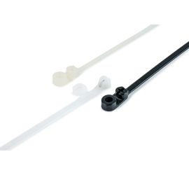 Ty-Rap® - Bridas de plástico - Cierre de acero inoxidable - Con ojo de fijación