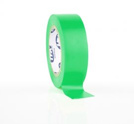 WKK - Cintas adhesivas de PVC - 15mm  - Verde - 10 metros