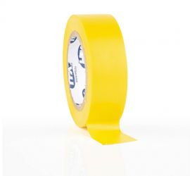 WKK - Cintas adhesivas de PVC - 15mm  - Amarillo - 10 metros