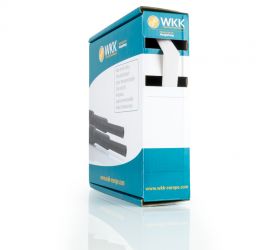 Een minibox met een rol witte H-2(3X) dunwandige krimpkous