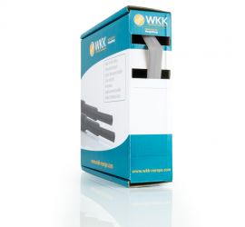 Een minibox met een rol grijze H-2(Z) dunwandige krimpkous
